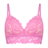 Shiloh Padded Longline Non-Underwired Bra, Pink