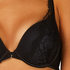 Elissa Padded Maximizer Underwired Bra, Black