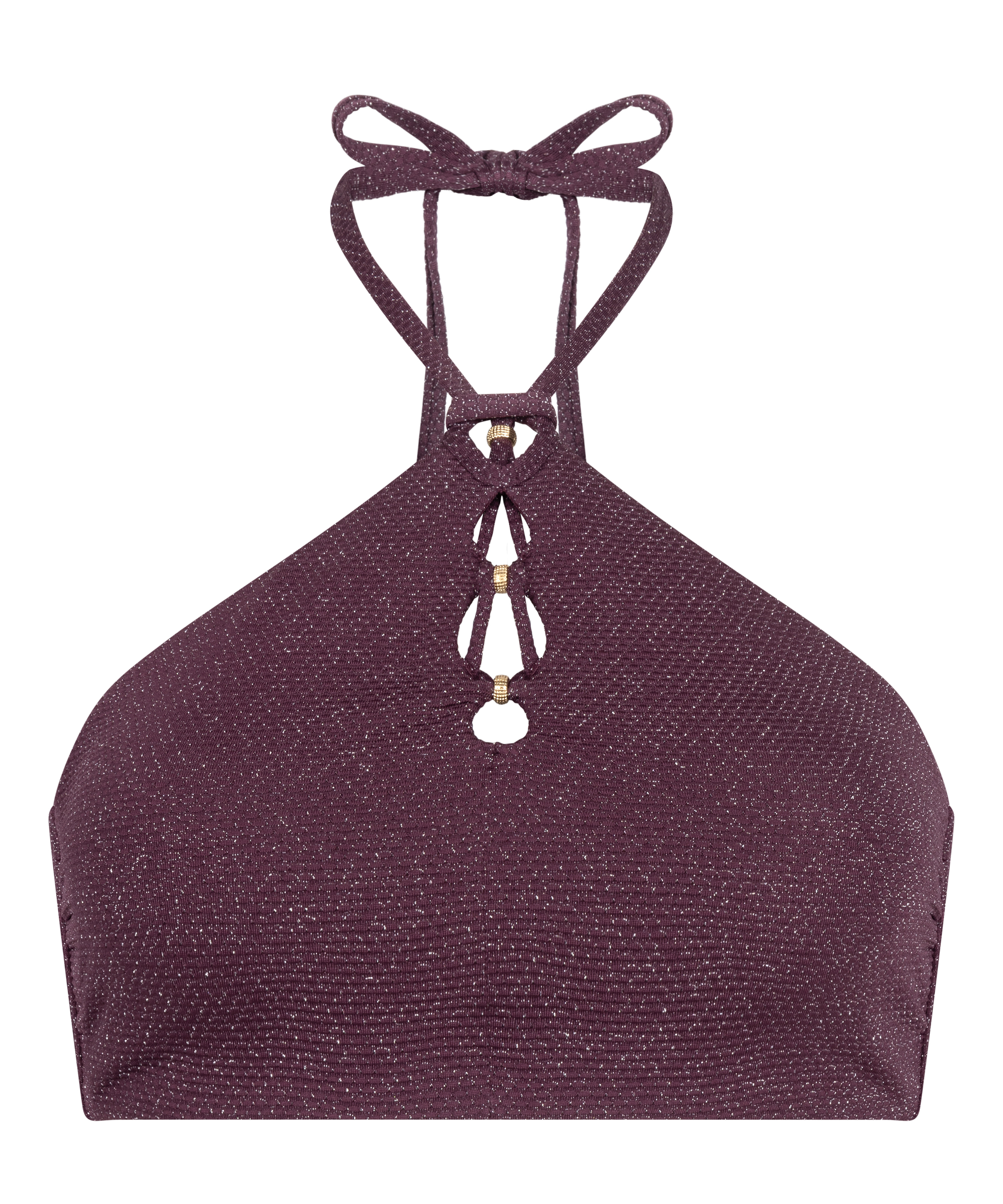 Panama Bikini Top, Purple, main