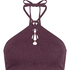 Panama Bikini Top, Purple