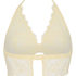 Halter Longline Bra Prina, Yellow