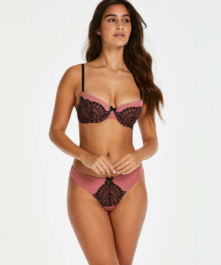 Coco padded underwired bra, Pink