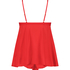 Mariah Satin Babydoll, Red