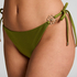 Yucatan High-Leg Bikini Bottoms, Green