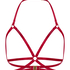 Open Bralette, Red