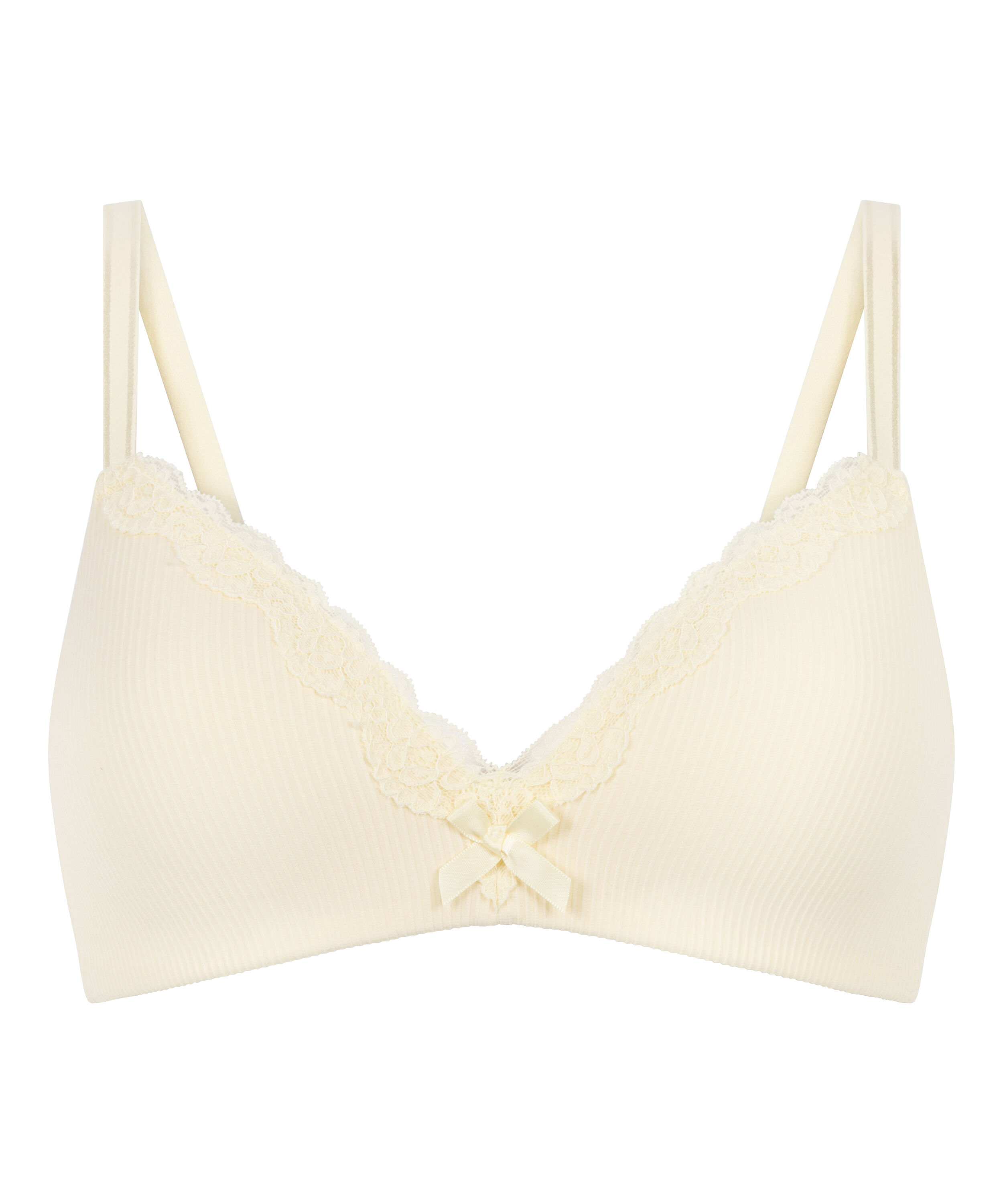 Lola Padded Non-Wired Bra, Yellow