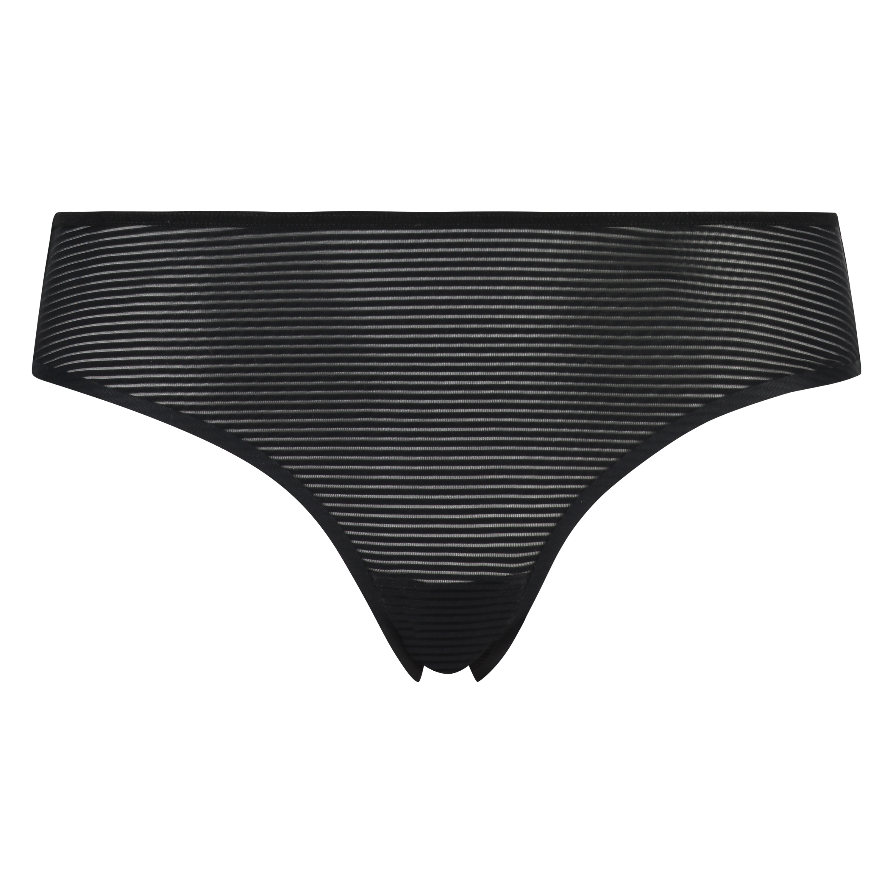 Invisible Brazilian Stripe mesh, Black, main