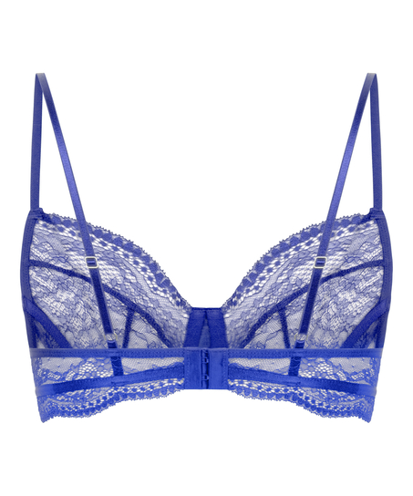Isabelle Non-Padded Underwired Bra, Blue