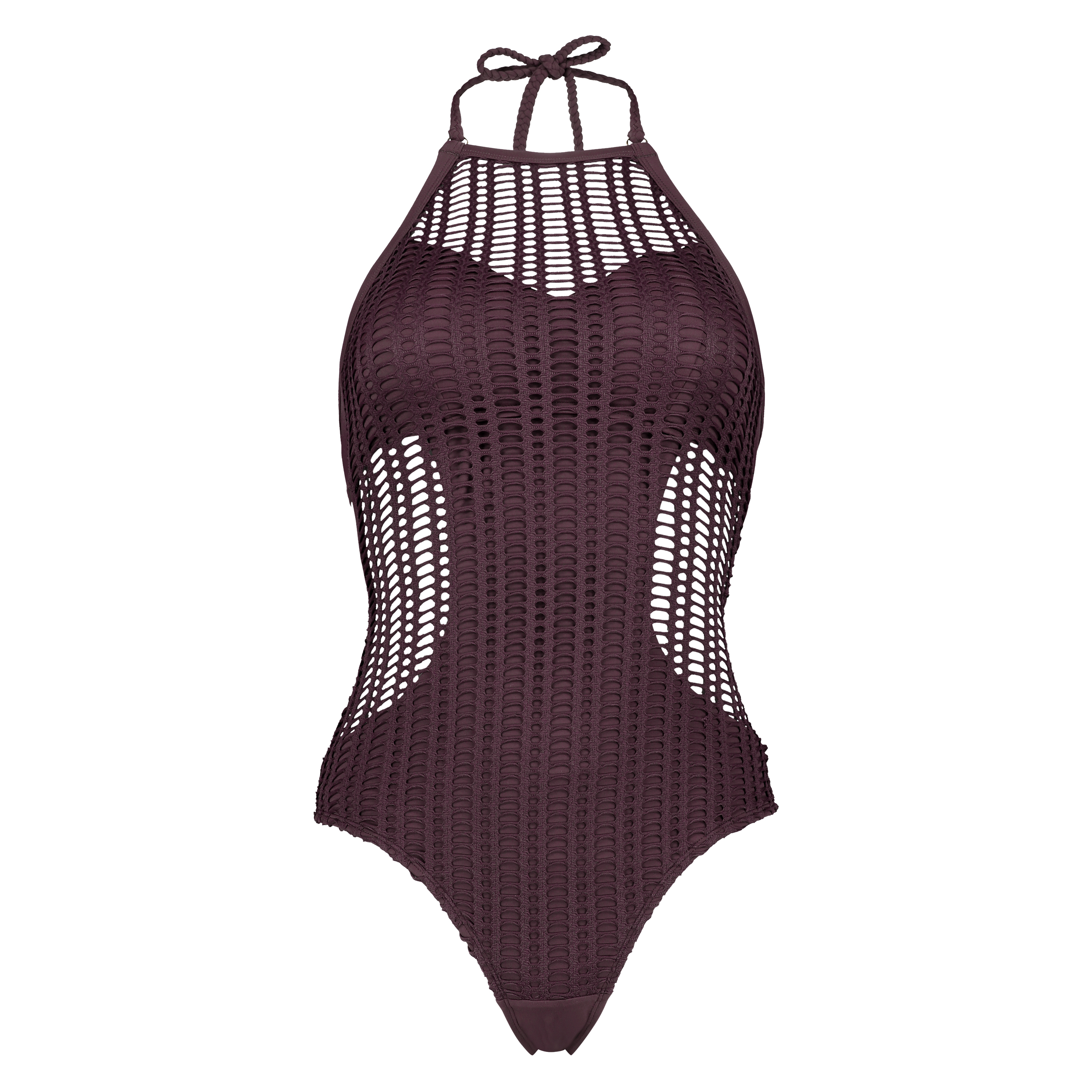 Borneo Mesh Swimsuit, Purple, main