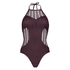 Borneo Mesh Swimsuit, Purple