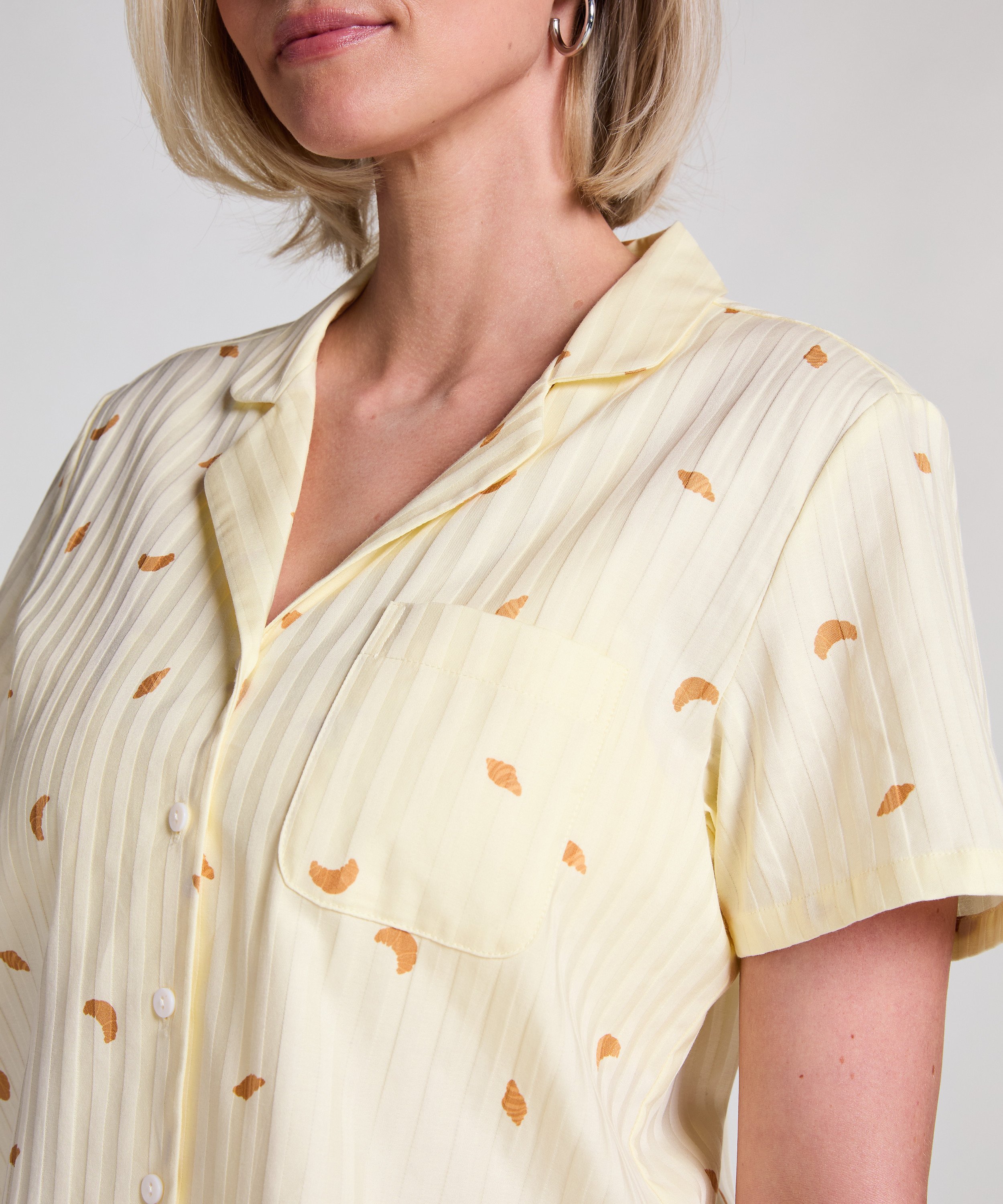 Jacket Cotton, Yellow, main