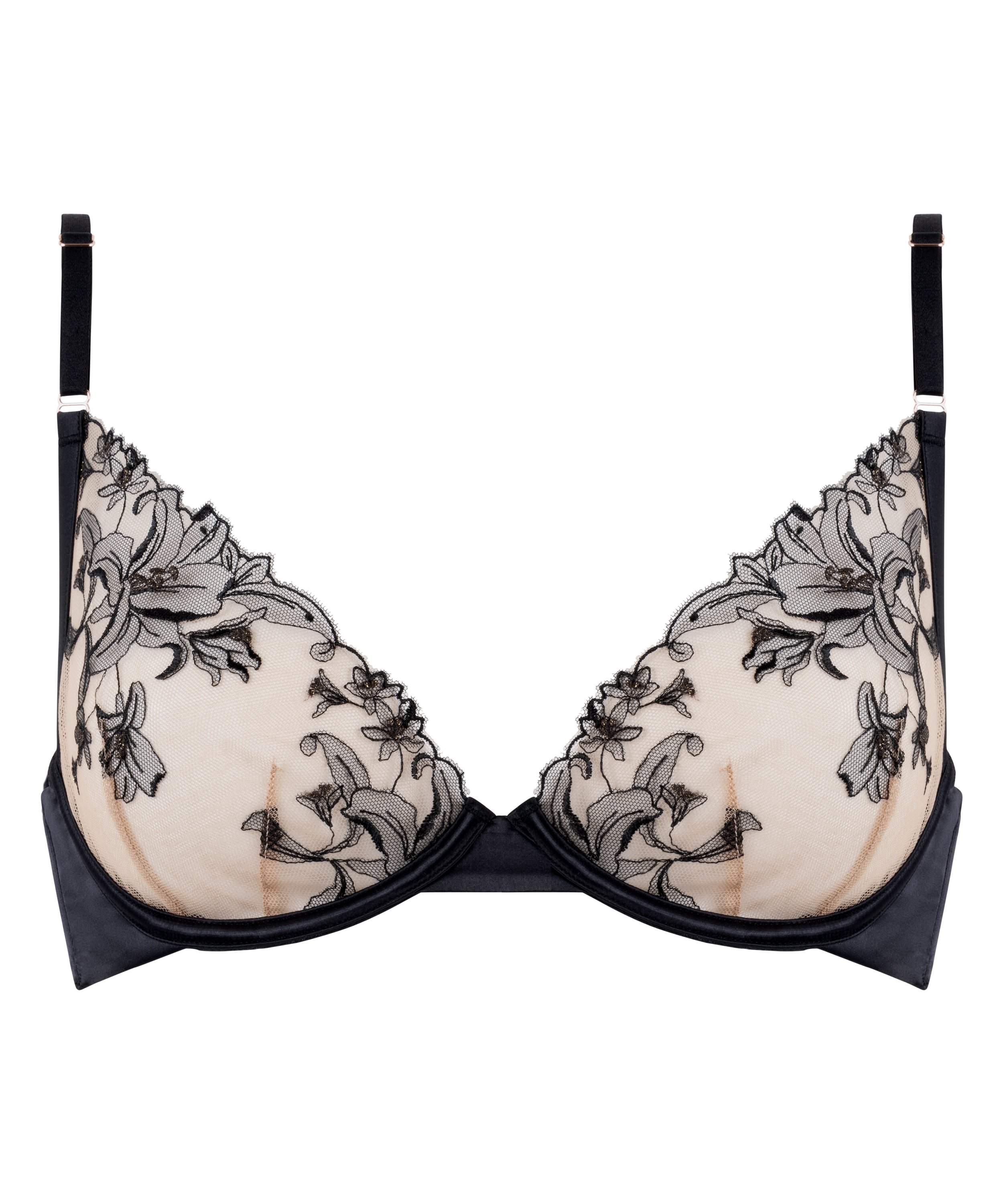 Anouk Non-Padded Underwired Bra, Black, main