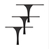 3-Pack Maxime Thong, Black