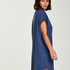 Round Neck Nightshirt, Blue