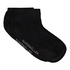 3-Pack Cotton Trainer Liner Socks, Black
