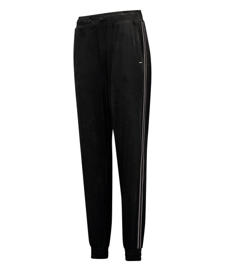HKMX Sport pants Velours, Black