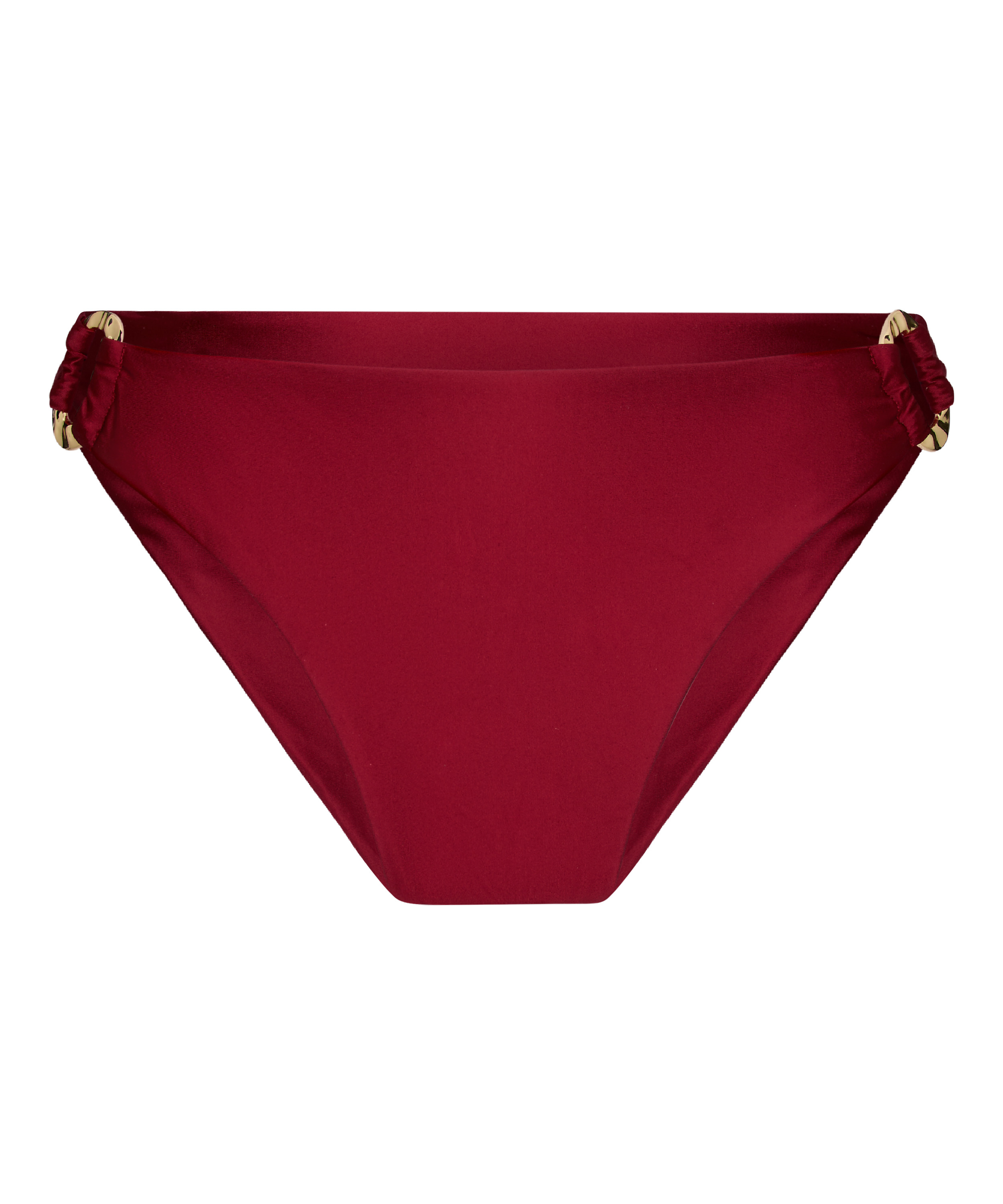 Highleg Bikini Bottom Bari, Red, main