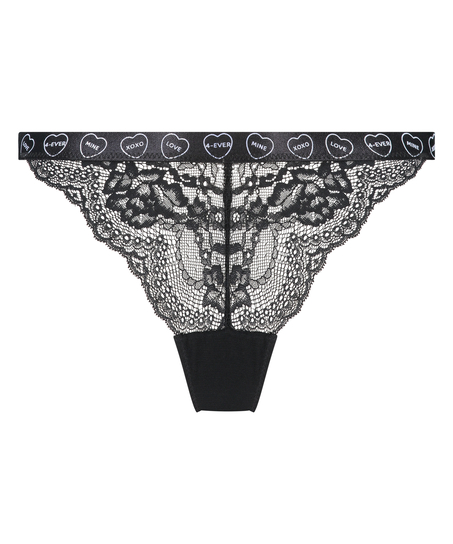 Kiss Thong, Black