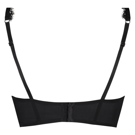 Marilee Non-Padded Underwired Longline Bra, Black