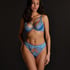Extrovert Open Crotch Brazilian, Blue
