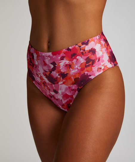 Floral Rio Bikini Bottoms, Pink