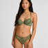 Padded Underwired Bra Valora, Green