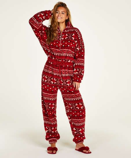 Fair Isle Flannel Fleece Onesie For 15 Onesies Hunkemoller