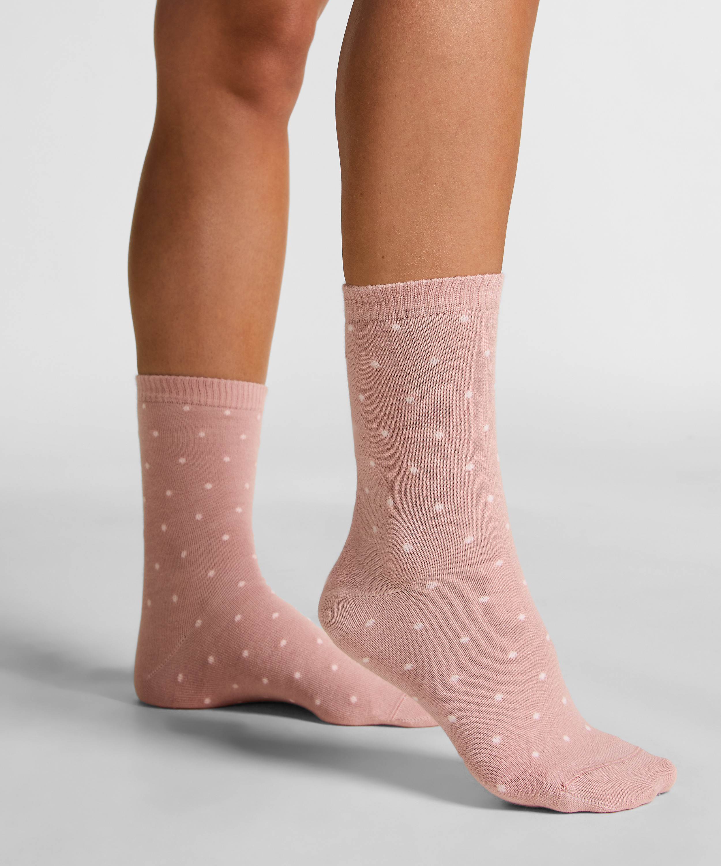 Modal Crew Socks, Pink, main