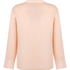 Ayla Satin Long-Sleeved Jacket, Orange