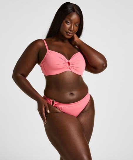 Luxe Rio Bikini Bottom, Pink
