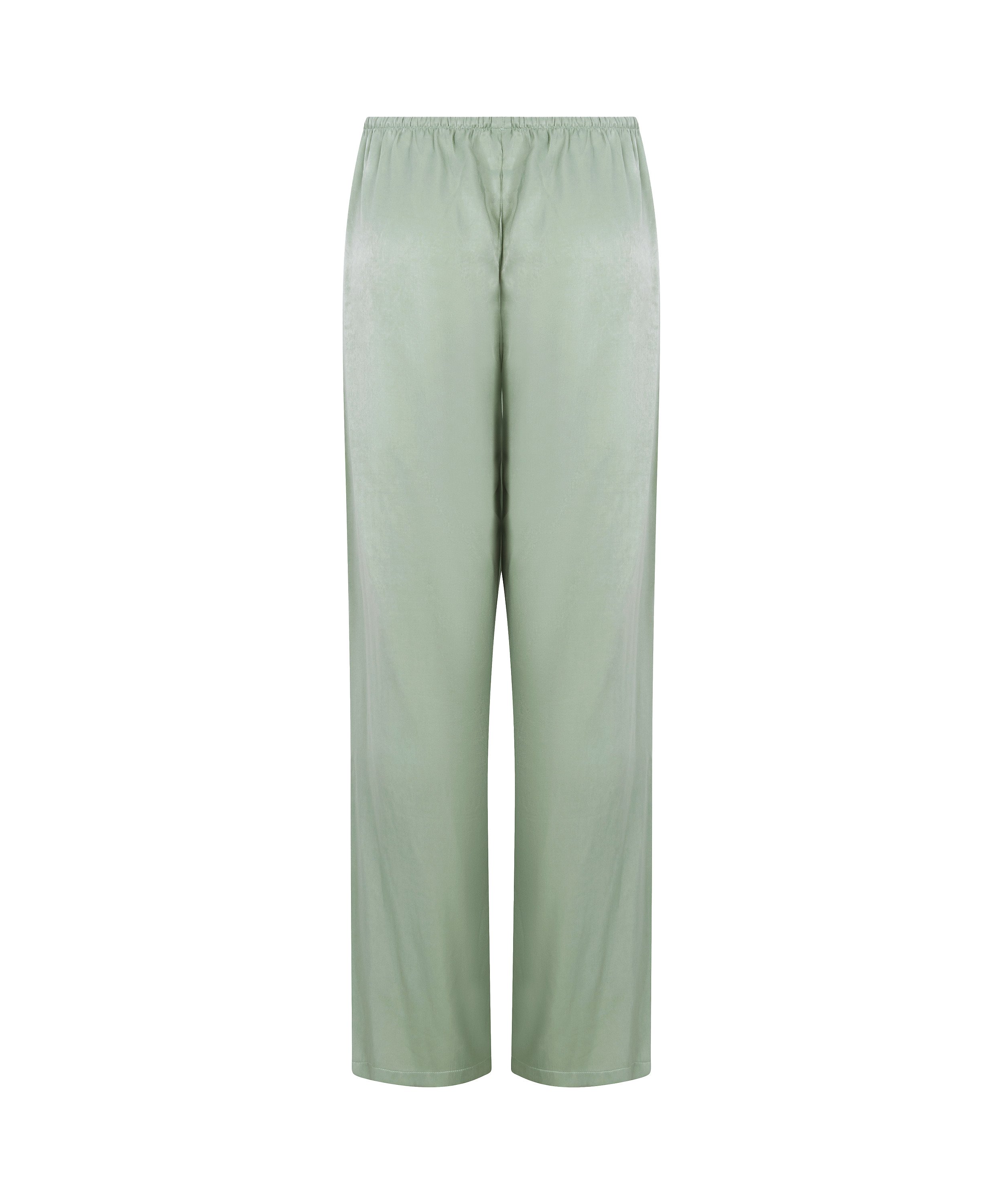 Satin Trousers, Green, main