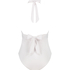 Shaping Scallop Swimsuit, White
