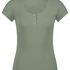 Henley Short Sleeved Pyjama Top, Green