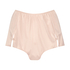 Amelia Tap Satin Shorts, Pink