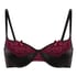 Ambra Padded Underwired Bra, Black