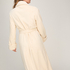 Soft Fleece Bathrobe, White