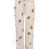Pant Flannel Straight Bear, Beige