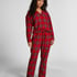 Flannel Pyjama Pants, Red