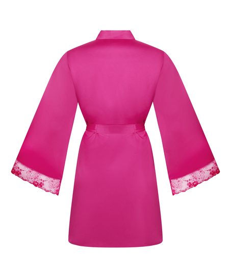 Peonie Kimono Satin, Pink