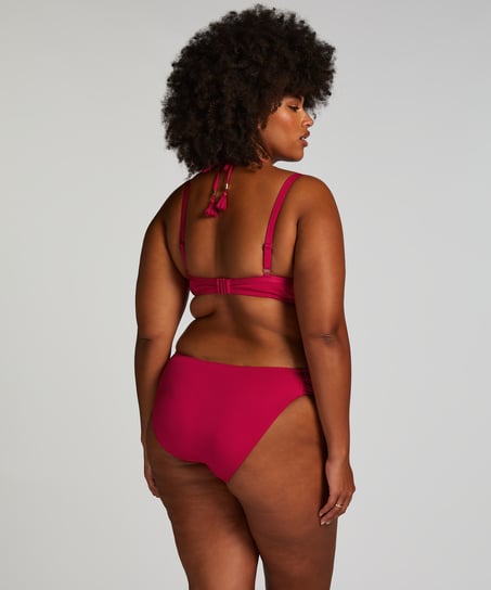 Scallop Rio Bikini Bottoms, Pink