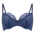 Marine Non-Padded Underwired Bra, Blue
