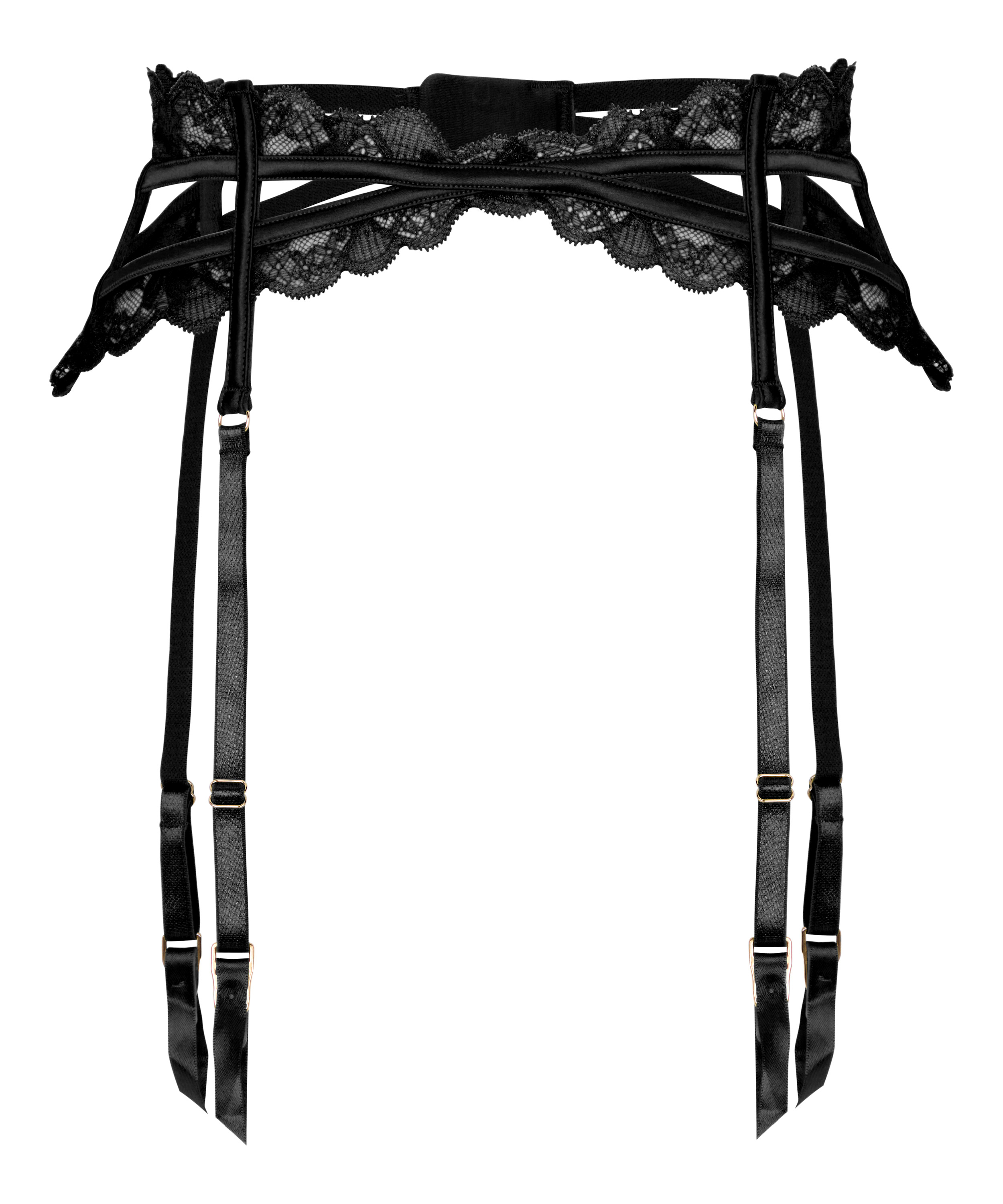 Suspender Zara, Black, main