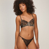 Rhinestrone Bralette Jewellery, Yellow