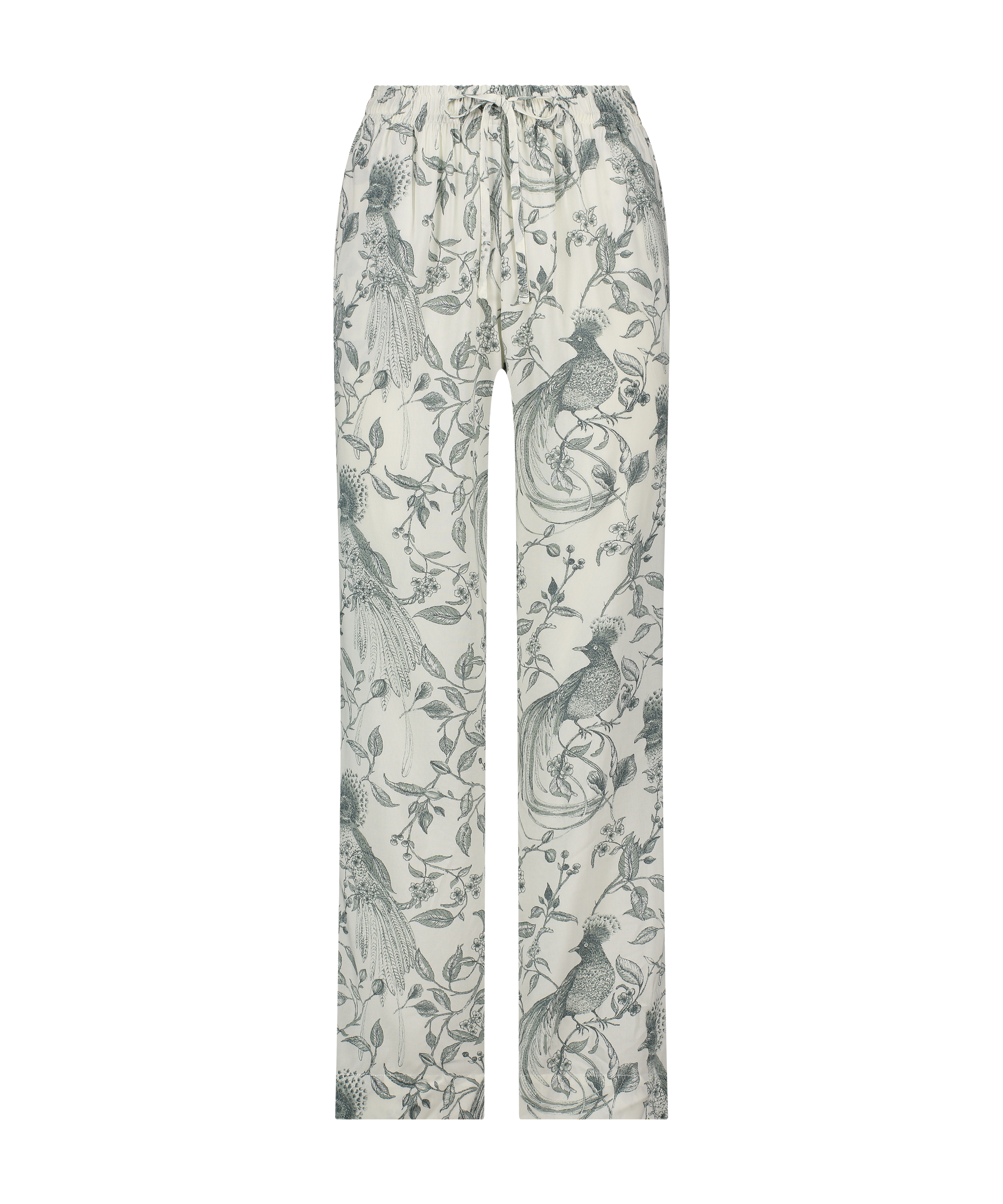 Cotton Pyjama Pants, White, main