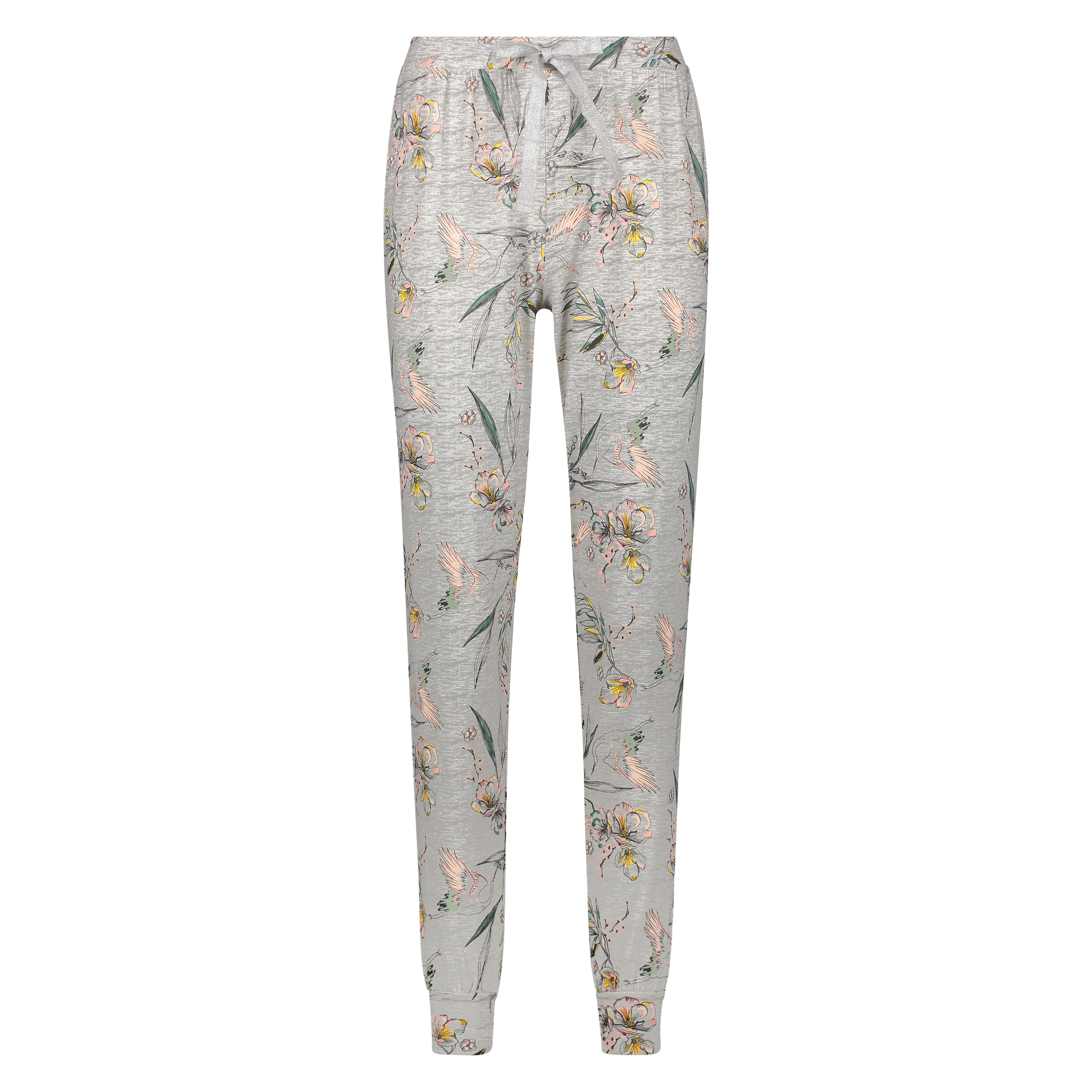 Jersey Pyjama Pants, Grey, main