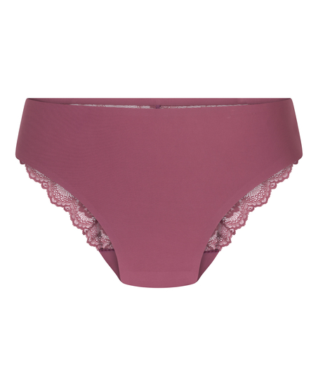 Invisible Lace Back Brazilian, Purple