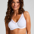 Nina Non-Padded Underwired Minimizer Bra, White