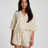 Short Linen, Orange