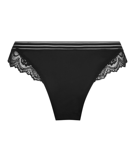 Sully High Leg Brazilian, Black