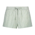 Linen Pyjama Shorts, Green